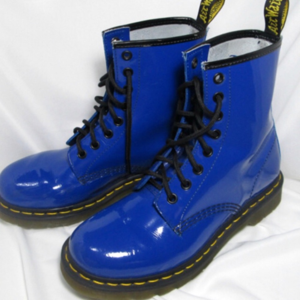 Blue Dr. Martens